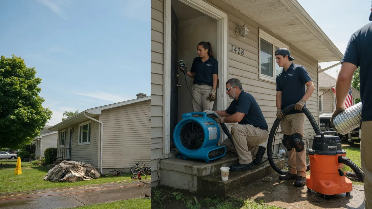 Water Damage Restoration in Oakley, MI near me